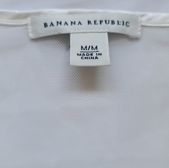 Banana  REPUBLIC 》Gorgeous Sheer Lace  Sleeveless Top fairycore - Picture 6 of 7